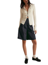 Free People Brunch Girl Zip Up - Clean Ivory