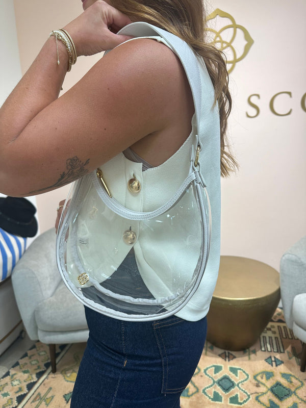 Kendra Scott Clear Shoulder Bag