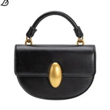 Melie Bianco Esther Leather Crossbody Bag - Black