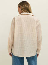 Z Supply Seaport Button Up Top - Parchment