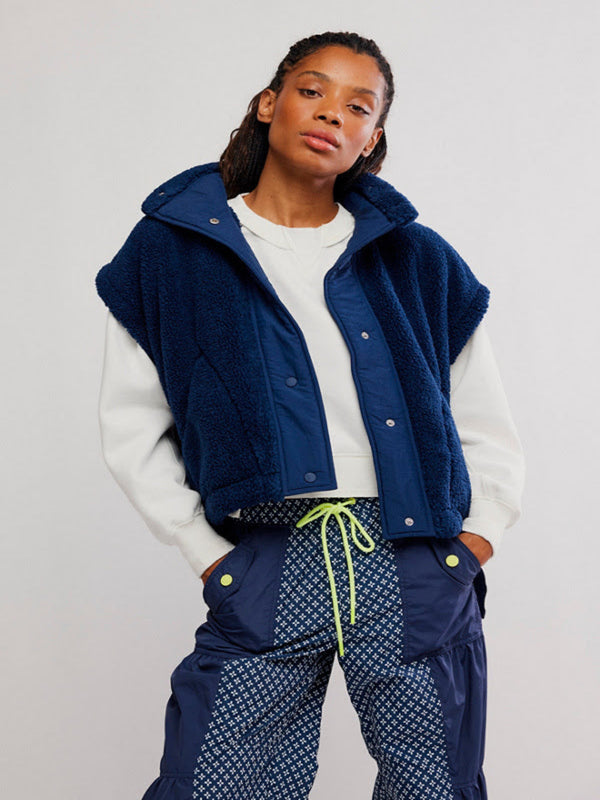 FP Movement Scout It Out Fleece Vest - Navy