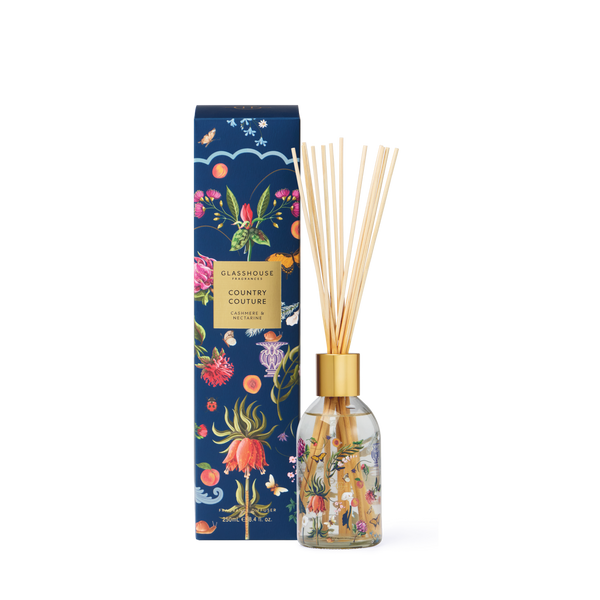 Glasshouse Fragrances 250ml Diffuser - Country Couture