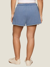 Z Supply Hunter Whipstitch Denim Short - Indigo