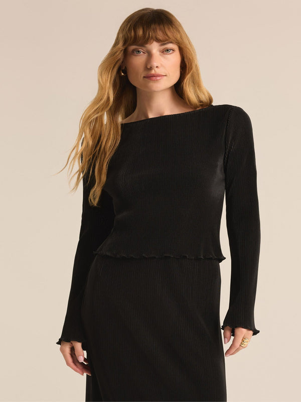 Z Supply Veronica Top - Black