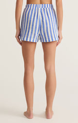 Z Supply Morning Stripe Boxer - White