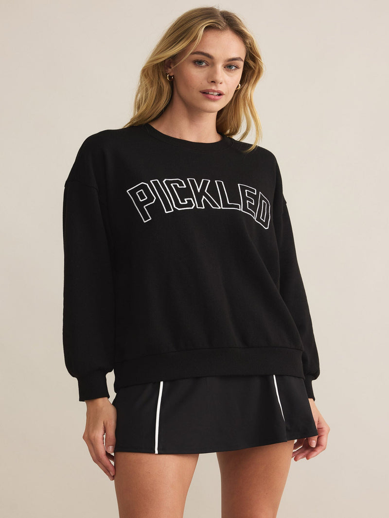 Z Supply Pickled Sweatshirt - Black