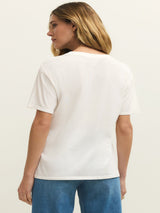 Z Supply Spritz Boyfriend Tee - Sea Salt