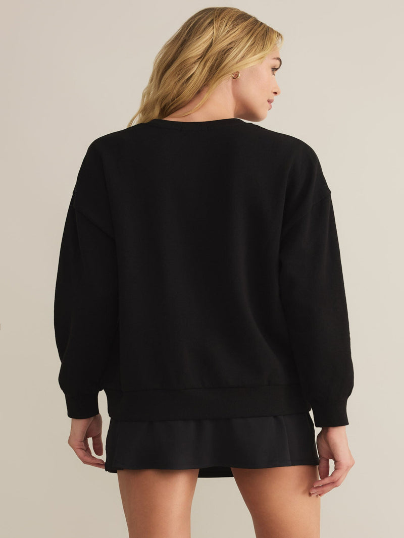 Z Supply Pickled Sweatshirt - Black