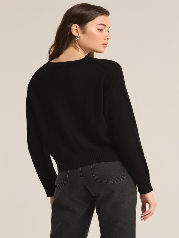 Z Supply Cocktail Sweater - Black