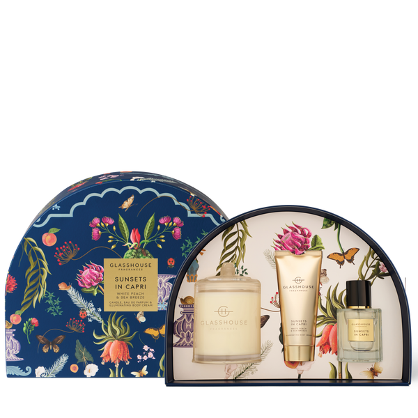 Glasshouse Fragrances Gift Set - Sunsets In Capri