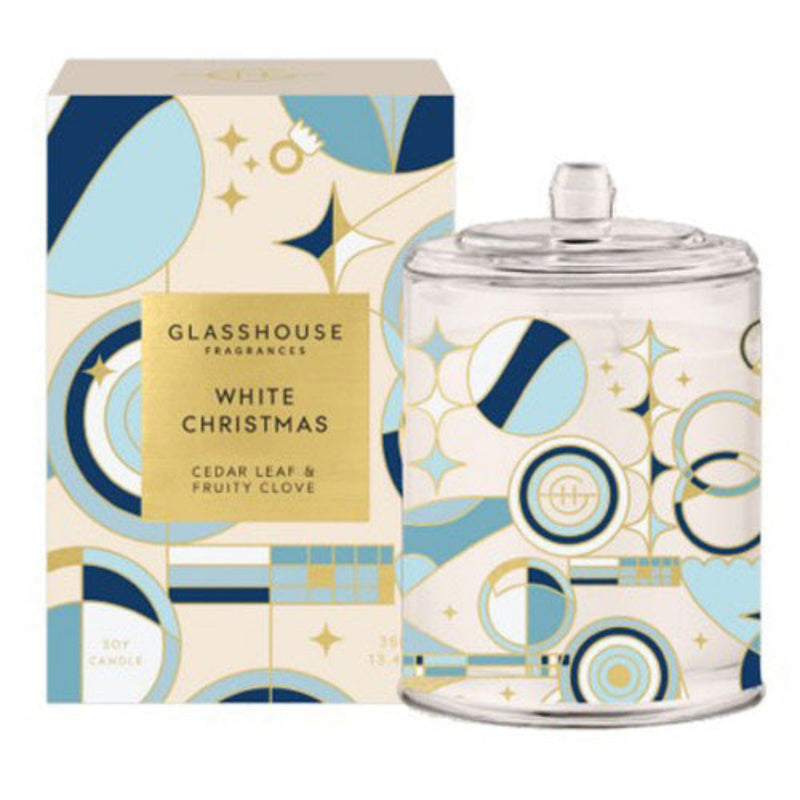 Glasshouse Fragrances 13.4 oz Candle - White Christmas