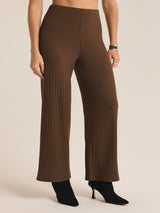 Z Supply Monte Rib Pant - Dark Chocolate