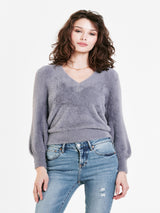 Dear John Valli Plush Sweater - Fragrant Lilac