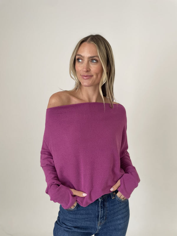 Six/Fifty The Anywhere Top - Magenta