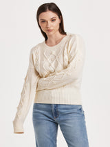 Another Love Dania Sweater - Vintage Cream