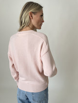 Six/Fifty Sweetheart Sweater - Pink