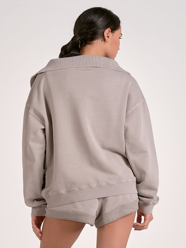 Elan Polar Peak Sweater - Heather Grey