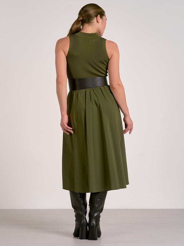 Elan Maxi Mock Dress - Pine