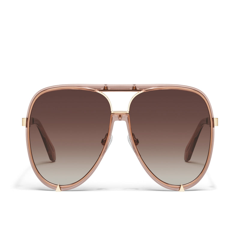 Quay High Profile Sunglasses - Doe/Brown