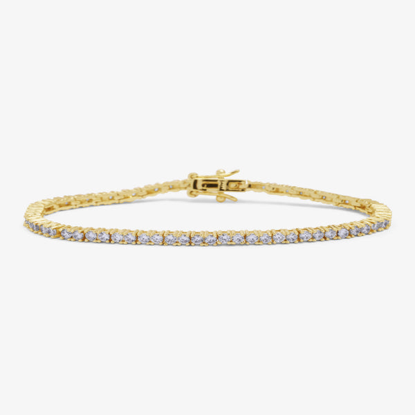 Melinda Maria Baby Heiress Tennis Bracelet - Gold