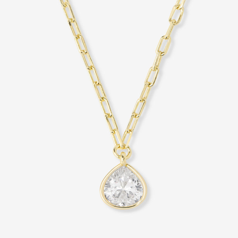 Melinda Maria Drop Of Perfection Necklace - Gold
