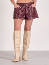 Elan Apple Trail Shorts - Plum