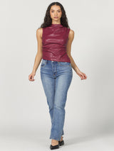 Another Love Shaunee Top - Bordeaux