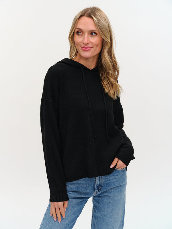 Six/Fifty Graphic Skull Hoodie - Black