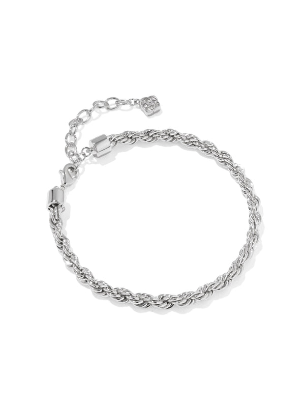Kendra Scott Isabelle Chain Bracelet - Silver Metal