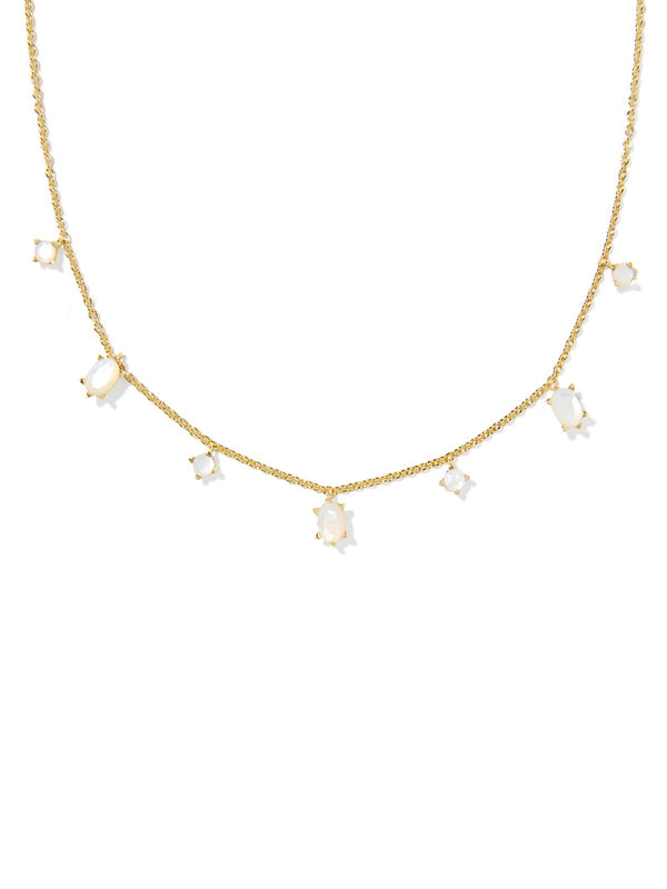 Kendra Scott Cailin Strand Necklace - Gold Ivory MOP