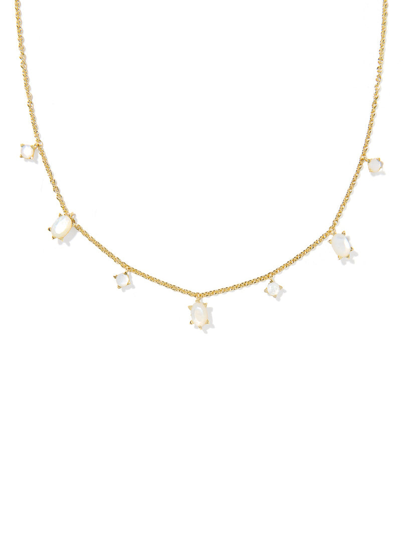 Kendra Scott Cailin Strand Necklace - Gold Ivory MOP