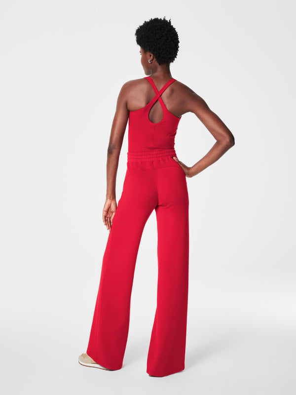 Spanx Airessentials Wide Leg Pant - Red