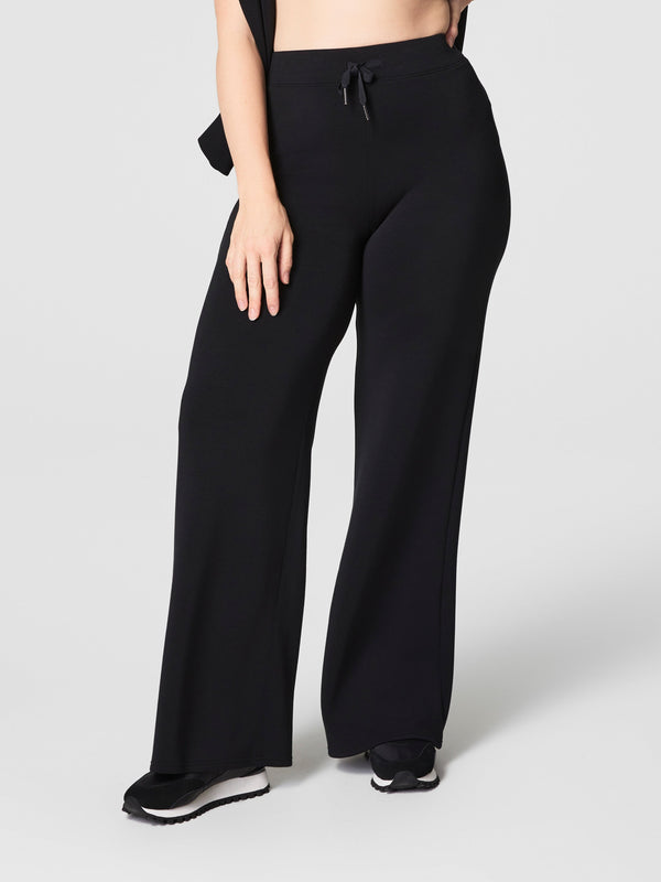 Spanx Airessentials Wide Leg Pant - Black