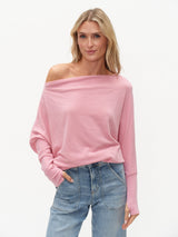 Six/Fifty The Anywhere Top - Pink Lace