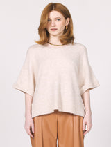 Dear John Catrina Top - Heather Oatmeal