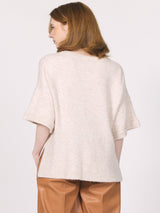 Dear John Catrina Top - Heather Oatmeal