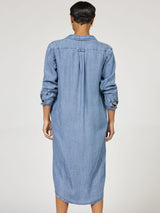 Dear John Galina Shirt Dress - Imperial Blue