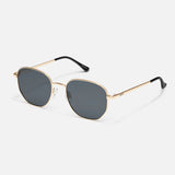 Quay Big Time Sunglasses - Gold/Smoke