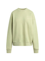 The Favorite Daughter Collegiate Chest Logo Sweatshirt - Light Sage