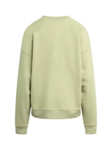 The Favorite Daughter Collegiate Chest Logo Sweatshirt - Light Sage