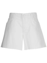 Kut From The Kloth Hailey High Rise Shorts - Optic White