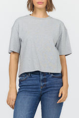 Dear John Maddox Top - Heather Grey
