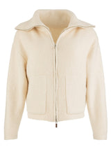 Rue Sweater Knit Jacket - Cream