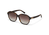 Quay Guess Again Round - Neutral Tortoise/Brown