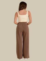 Elan Next To You Pants - Light Brown