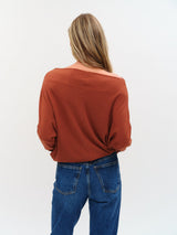 Six/Fifty The Anywhere Top - Rust