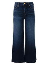 Kut From The Kloth Meg High Rise Fab Ab Wide Leg Raw Hem