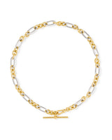 Kendra Scott Embry Gold Link and Chain Necklace - Mixed Metal