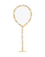 Kendra Scott Embry Gold Link and Chain Necklace - Mixed Metal
