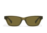 Quay In The City Square Sunglasses - Olive